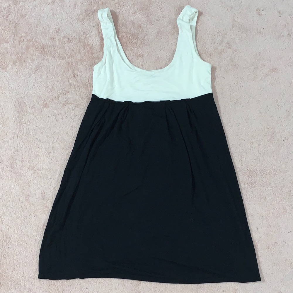 Velvet Torch Black and White Dress